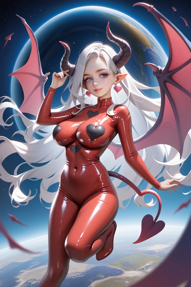 8K,Abyssal demon with fangs,Devil horns,Scary face,Strong and bulging muscles,Strong Macho,Tattered Gauntlets,Strong and big fist,Bright Red Eyes,Abyssal Land,Perfect Anatomy,charm,Volume measurement,Body balance,Digital single-lens reflex camera, Soft lighting, Detailed Background, Written boundary depth, Volumetric lighting, Sharp focus, Absurd, Realistic proportions, Excellent anatomy, (Realistic, 超Realistic:1.4), 16K HDR, dawn,A High Resolution,super Realistic 肌,Super beautiful expression,Fantasy art,Character Art,Wind effects:1.9、Cloud Effect:1.2、Full Rendering、Professional quality high resolution、Perfect contrast、Perfect lighting、Perfect composition、Perfect Skin、Perfect Fingers、Perfect breasts、Perfect Hair、Perfect Face、Realistic facial features,super highest quality,Slim figure,Perfect body line,Perfect hand shape,Anatomical body balance,Highly detailed face,Highly detailed eyes,Beautiful Lips,Excellent light particles,Cinema Lighting,Makeup,Ultra-high resolution,Ultra-Realistic Skin,Dynamic pose,Bright Red Eyes,Bathing the whole body with blood,Pump Up,Beastly smile,Sharp Eyes,Bloody,Blood splattered on face,