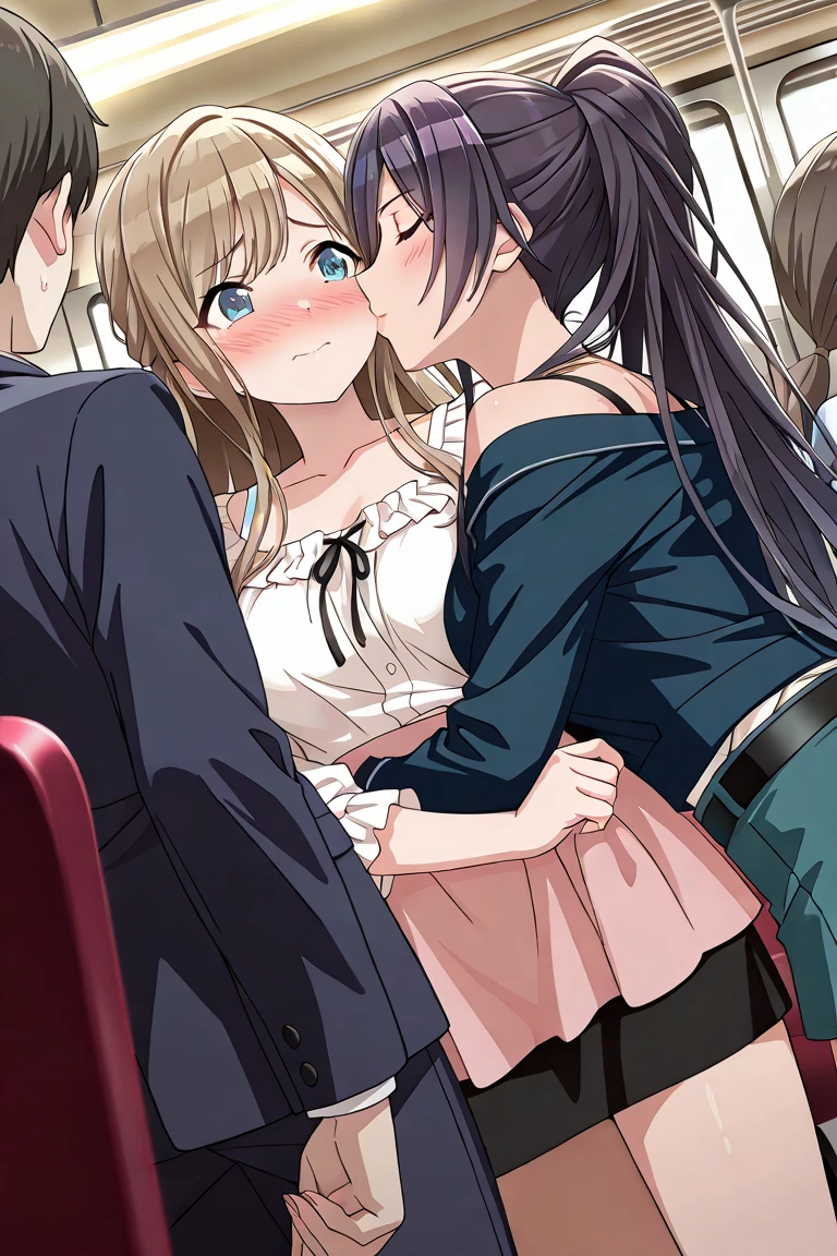(man and woman kissing:2),, (masutepiece, Best Quality, hight resolution, nffsw, Perfect Pixel, depth of fields, 4K), , Perfect body, , (boys and girls:1.8), (2 human in picture:2) boy on top, , totori2, blue dress, ,
, nsfw,(ecstasy:1.3) ,(slut:1.2),(vulgarity:1.3),(fucked silly:1.1),(steam:1.1),(wet:0.8),(trembling:0.8),(tears:0.7) ,(drooling:0.6),(sweat:0.8), wince,(orgasm:1.5), , (nipples:1.4), (boy fondle girl's breasts:2) , large boob, bed room, (hardcore sex),