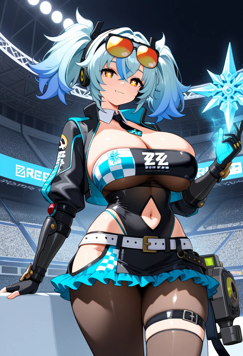 Anime illustration、highest quality、Fantasy、Voluptuous Bunny Girl、Las Vegas Casino、Red Hair、Rash guard、Xenoblade Chronicles 2、Homura、Overwhelming big、Thick legs、Beautiful, shining eyes、smile、Noise Reduction