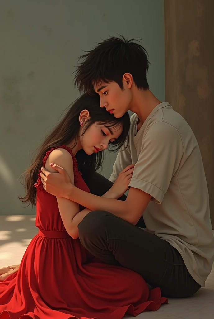 ((highest quality)), ((masterpiece)), (cinematic aesthetic:1.4) Piggyback