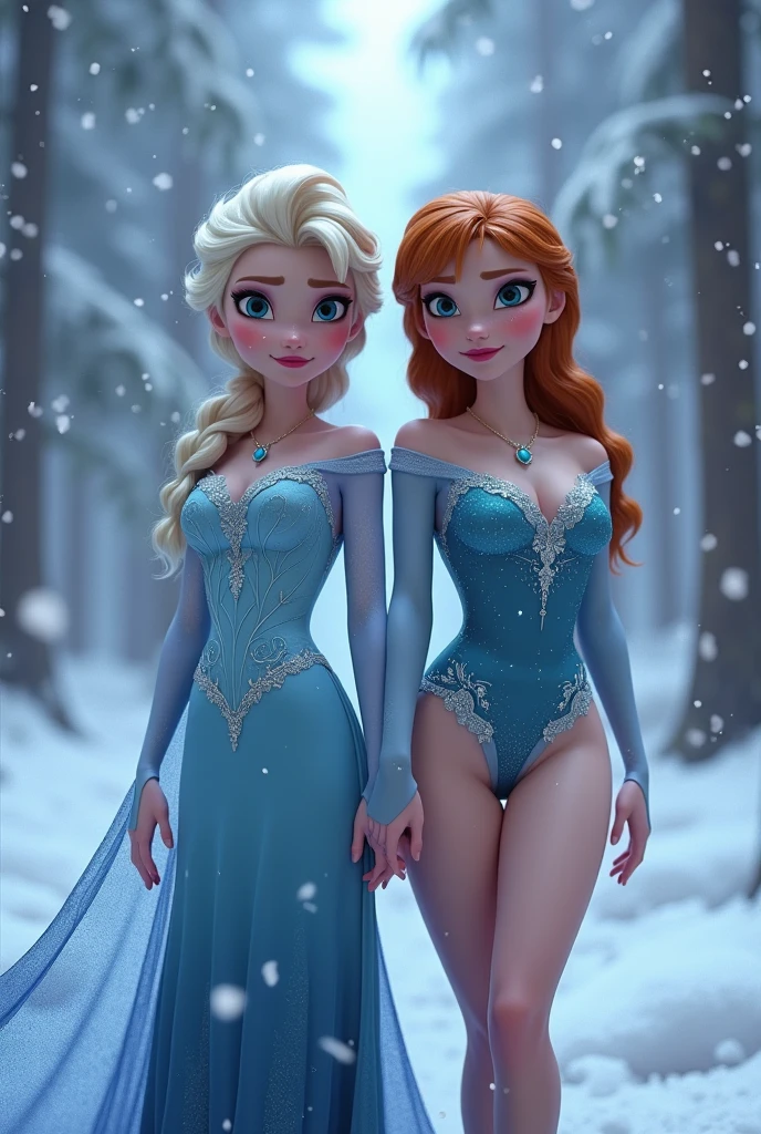 Tem uma mulher de lingerie azul claro, Lingerie com renda, Appearance of Frozen Anna, cativante e atraente, cabelo loiro, boca aberta, roupas rasgadas, sedutor e poderoso, lingerie rendada, amante, sensualidade, sorriso, desconte muito grande, congelado, senhora sedutora, Liga do Amor, BDSM Sitting on the floo with your back to the camera, only blonde version