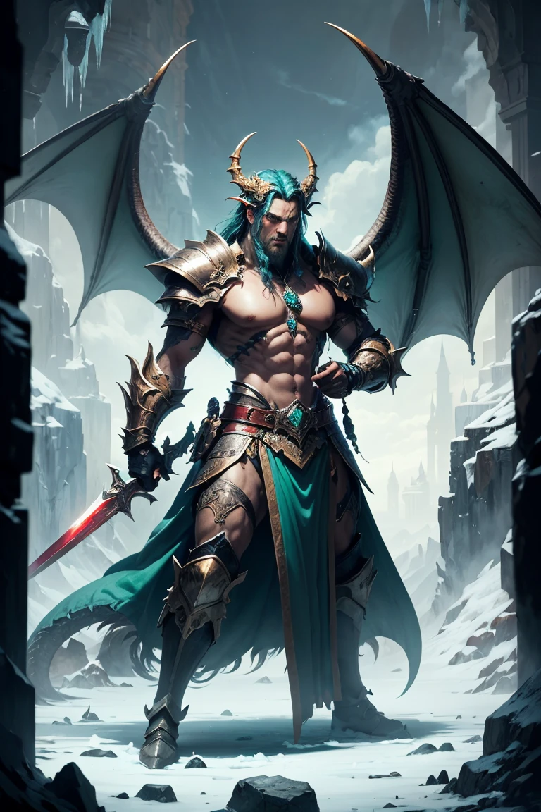 best quality, high details, detailed face, forbidden magic, wicked beast, wide shot, (full body), magical, mysterious, AND [sexy warrior, action pose], (size difference), fantasy, detailed background, realistic:1.2 masterpiece, balanced composition