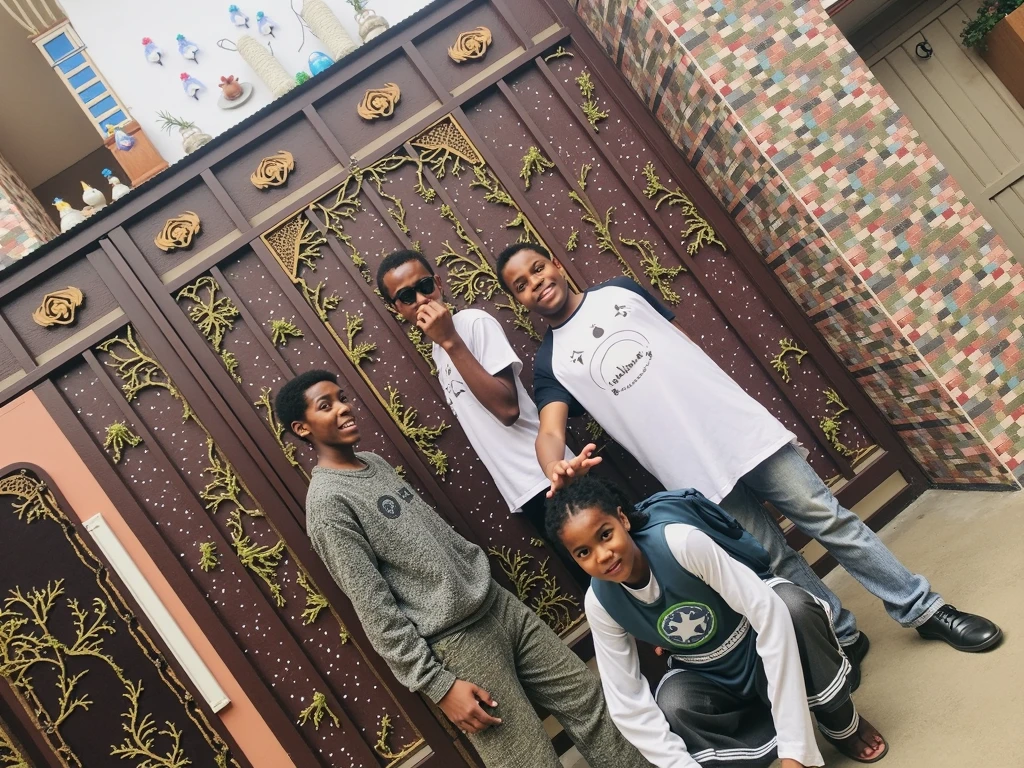 A Ghibli version of this image