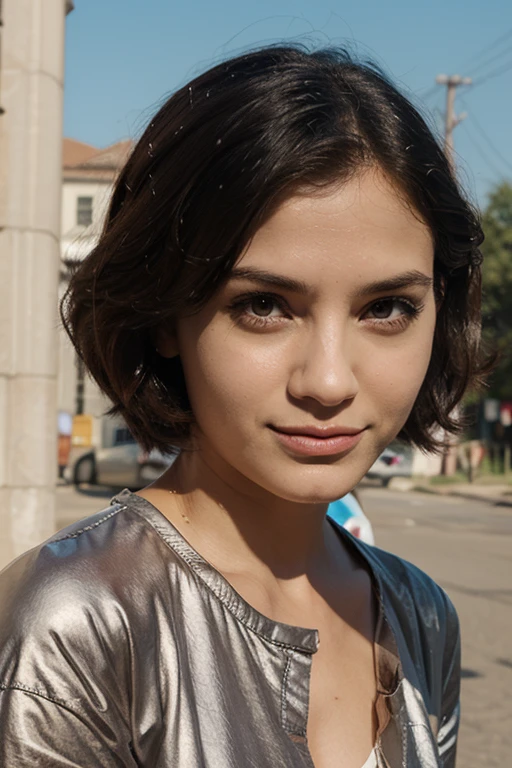 Girl with ligth vengali