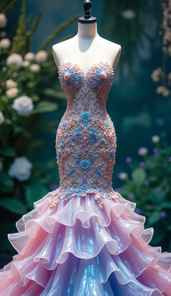 the-image-presents-a-stunningly-detailed-mermaid-style-gown