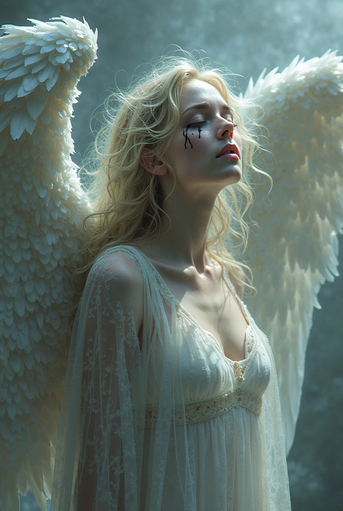 crying angel
