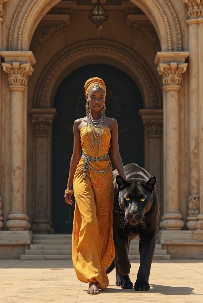 imagine Uma versao animada em 3D no estilo da Pixar realista de Foto de arte mais bonito do mundo, Xangó , The African Orisha, homem forte,roupas vermelha ,Orisha of the justice of the men of Thunder ,vermelho, olhar suave, cosmic god,impressionismo,Afrofuturista,com um leao ao seu lado,