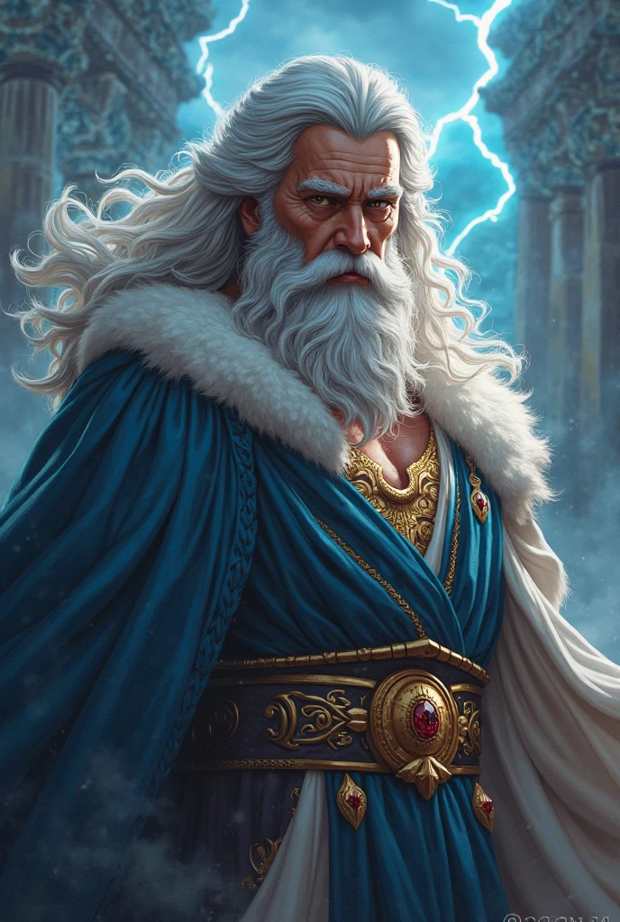 (solo), film grain, still from a fantasy movie, 55 year old wizard, (white hair), (shirtless, muscular), (beefy:0.3), determined expression, handsome, magic, dynamic angle, library, cinematic lighting, vivid colors, intricate details, ornate wizard robes, (detailed background), dynamic pose, action shot, long flowing hair, HDR, bokeh, holding mage staff,