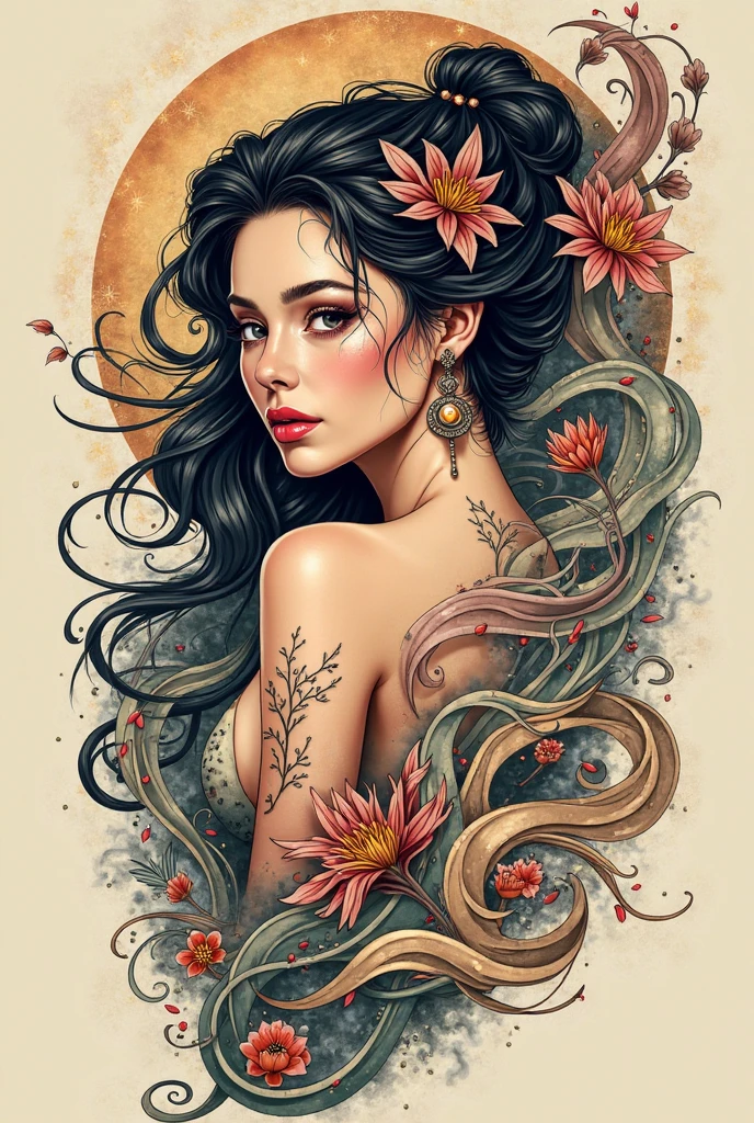 {{{{{16k}}}}}, {{{{{The immorality of watching the process of transforming a pure girl loved by everyone into more and more drug hallucination and Her drug addiction conformity rate reached 100% and her facial rank and tits rose to the SSS rank of top-notch pretty actresses, getting more her tattoos increase and the lines of her breasts become clearer, She is laid on an coffin of flowers bouquets of flowers are stabbed all over her body and as the drugs are injected into her her addiction accelerates her body becomes more curvy her tits more erect as they float above her and she is turned into a cutesy flower arrangements, She resists, knowing that if she sleeps, she will lose her life but she cannot stop her sleep her eyelids grow heavy and the moment she is fully asleep the flower glows absorbs her life blooms more beautifully and transforms her corpse into something lovely and capable of eternal necrophilia, Each time she was necrophiliac her tattoos would increase darkening in the areas where she was caressed and her waist and underbust would become thinner, her breasts become even larger and deeper with cleavage, her skin is changed to be smoother, Her hair is replaced by a bang long black hair, She is fitted with a heart collar that puts people into eternal sleep which transforms her into a cute once-in-a-millennium narcotic hallucinogenic flower arrangement that becomes her too-cute corpse}}}}},{{Extremely detailed}},{{{{{integrated her head pure small, Enchanting Too thick and erotic lips, Her thickened lips shimmer with luster}}}}},{{{{{Her white tits are so fluffy, and are depicted in great detail, Her tattoos spread all over her body with hallucinations, She is tattooed with lewd flowers on her neck, arms, lower abdomen, thighs, buttocks, and back and her glossy very Straight hair}}}}}