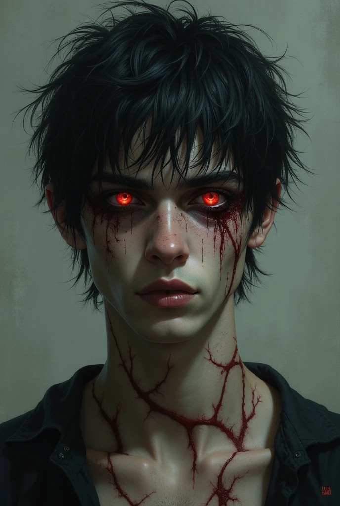 Erik, full of pain and fury, He promised that one day he would do justice.. make it younger