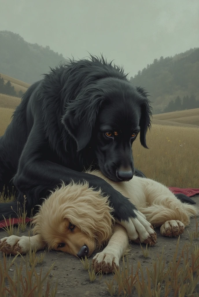 A hyper realistic, ultra detailed image, (((((nude, side view, feral, women on feral dog, crouching, human women, duo, facesitting))))), realistic, detailed background, (((((women, feral dog, crouching, hands on butt, spreading anus, excessive urine on face, facesitting)))))