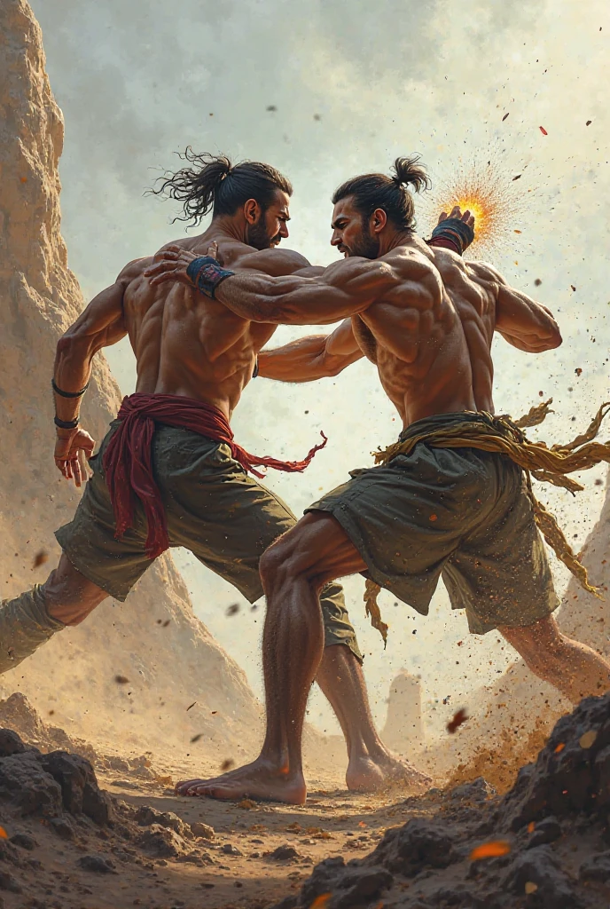 Two brothers in fight to world 
