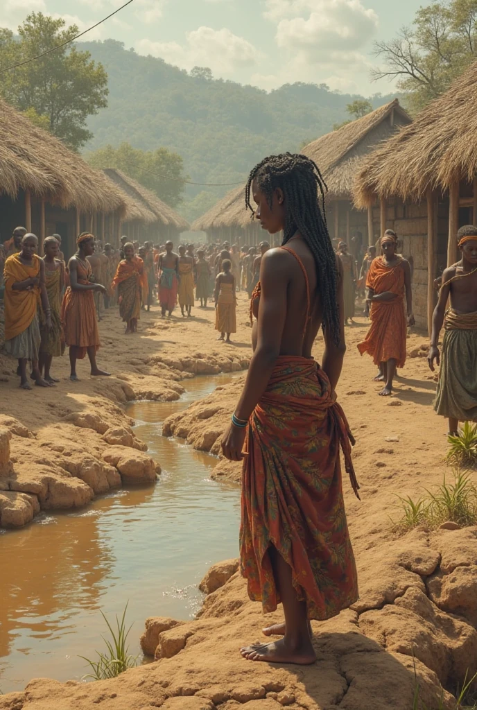 Black、Stinking eyes、Dynamic Angle、In the jungle、river、Amazoness、Girl、Girl、Younger、Short、Lower school girls、Innocence、Pure、Pussy、Indian、Both eyes open、National costume、Ethnic Makeup、Black Skin、Small breasts、Nipples、Get on all fours and raise your buttocks up and point them