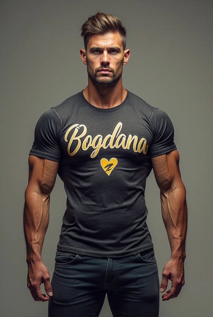 Crie uma estampa para uma camiseta preta um desenho preto e branco com a base de Adonis Creed
