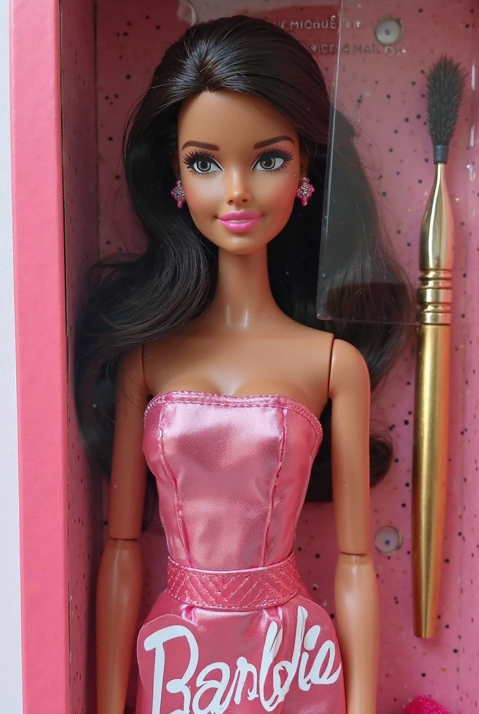 A normal barbie doll but with gigantic breast and ass