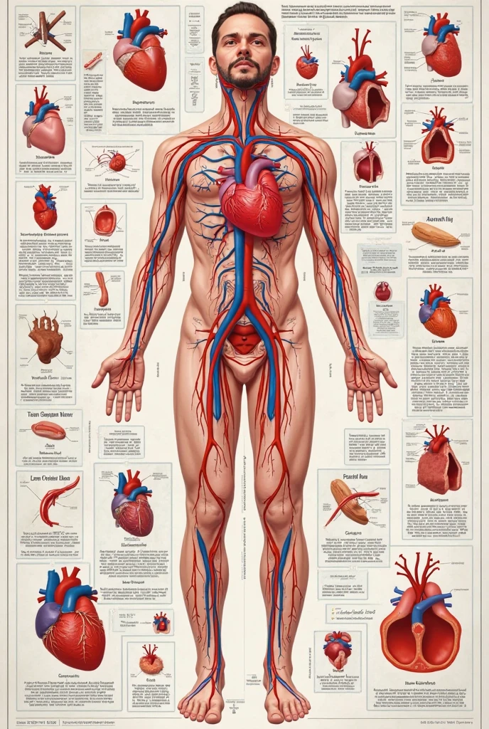 traditional poster making about the importance of cardiorespiratory and musculoskeletal systems.