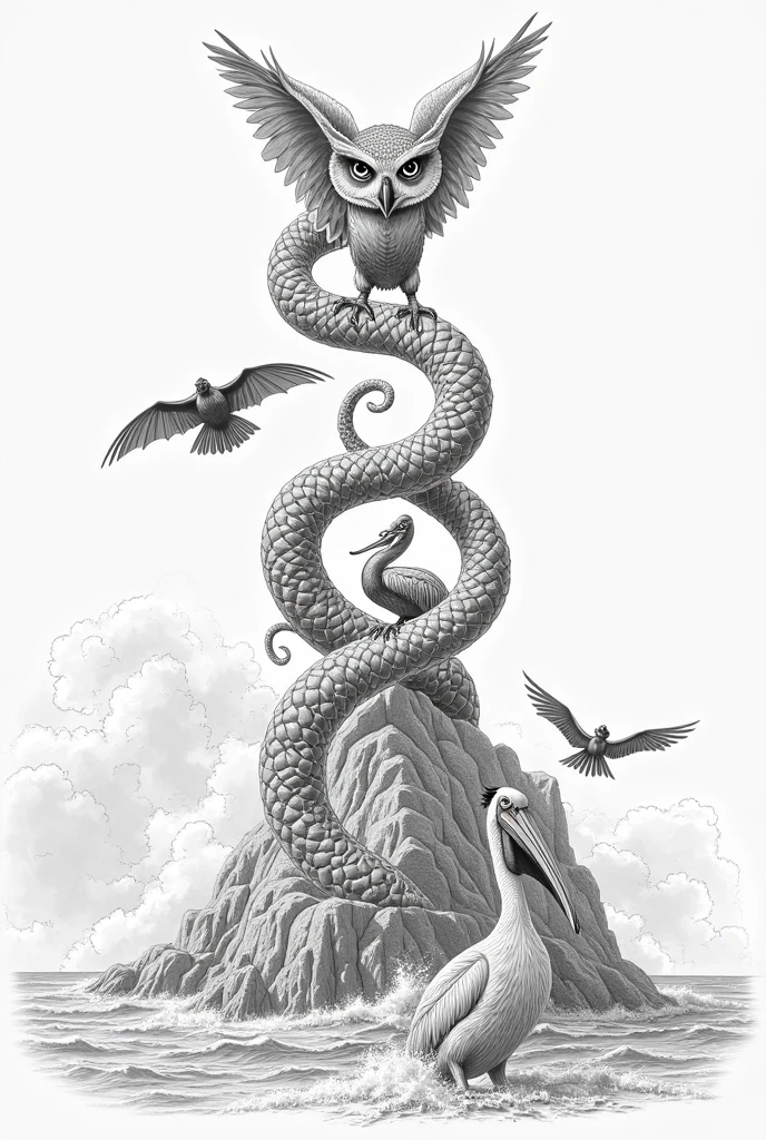 Drawing of a woman, snake on stone , мать of ведьмаers, a witch, ведьма burning, ведьма woman, witch with wings, ведьмаy, Wiccan, my performance, shaman witch, middle-aged ведьма, Warren Mahy, ведьма paying for her sins, added detail