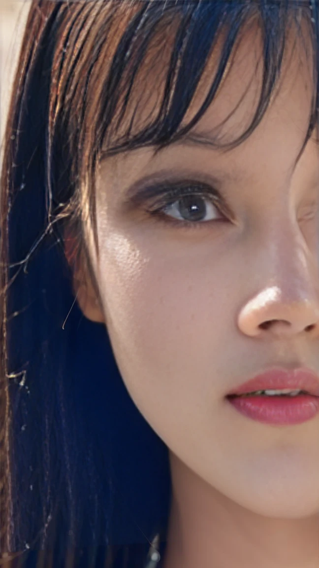 8k,Highest quality, masterpiece, Ultra-high resolution, (Realistic:1.4), RAW Photos, (Real skin texture:1.3), (Film Grain:1.3), (Selfie angle),One girl,Beautiful and detailed eyes and face,masterpiece, Highest quality,close,Completely naked,Mouth half open