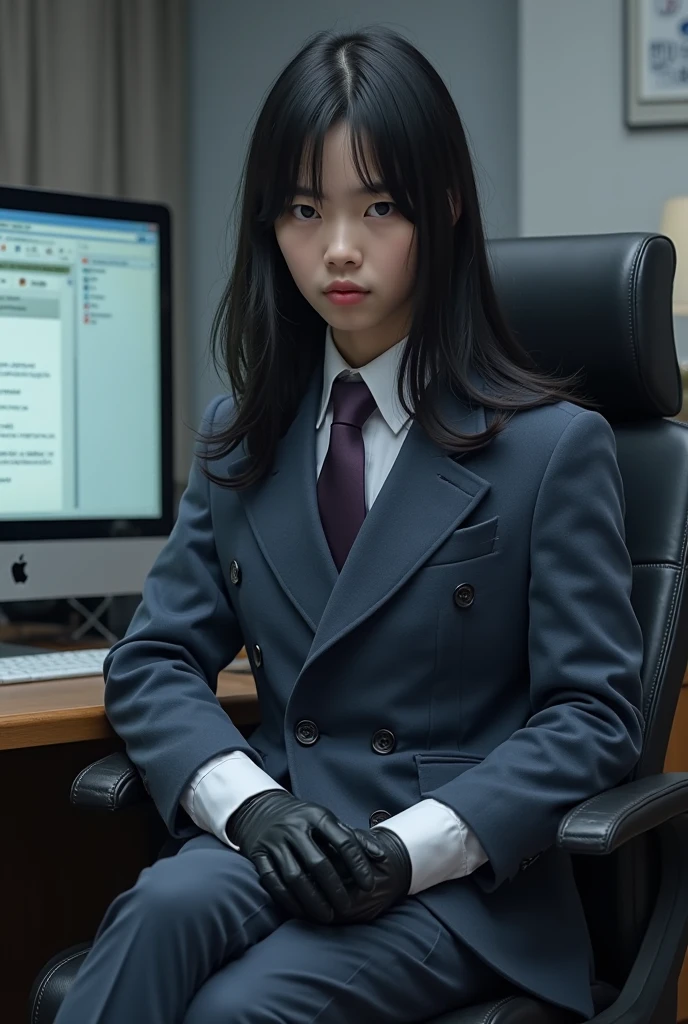 score_9, score_8, score_8 Up, score_7, Highest quality、masterpiece, sf, ((呪いにより腕がTentaclesになる))、Tentaclesになった腕の10代後半のアジア系の少女の実写風、((Arm close-up)), ((腕のようなTentacles))、Tentaclesの先はMucusが滴っています, Mucus, Love Juice, saliva, ((Tentacles)), ((Short sleeve white tight collar shirt, blazer、mini skirt, uniform,)), Large Breasts, ((Layered Haircut)), the body is slim, Slim face, Adorable, Smile, Long brown hair, Black choker, Almond Eye, bangs, Very long eyelashes, ((Big Breasts))、Perfect Makeup、Roundtable、conference room, 手とTentaclesは体の前, とても長いTentacles, 口からもTentaclesを伸ばす