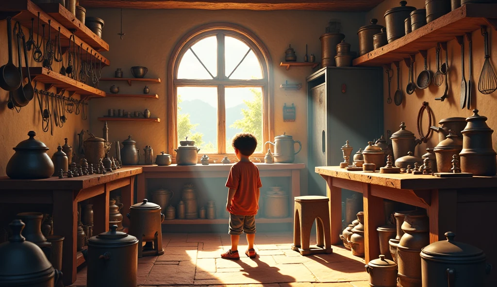 Very cute little boy cartoon character, Salle de classe, avec des amis qui regardent un enseignant raconter des histoires, Moteur Unreal, Warm interior lighting, Station des arts, Detailed digital painting, cinematic, Conception des personnages par Mark Ryden, Pixar et Hayao Miyazaki, Unreal 5, DAZ, Hyperrealistic, octane rendered