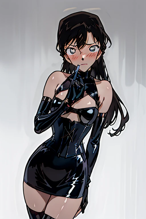 masterpiece, best quality, ultra-detailed, beautiful, nai3,
1girl, akali, solo, breasts, mouth mask, thighhighs, black hair, animal ears, mask, rabbit ears, leotard, full body, green background, ponytail, fake animal ears, simple background, cleavage, large breasts, highleg, looking at viewer, playboy bunny, standing, covered mouth, highleg leotard, bare shoulders, long hair, ass visible through thighs, ninja mask, thighs, dagger, bangs, high heel,black thighhighs,