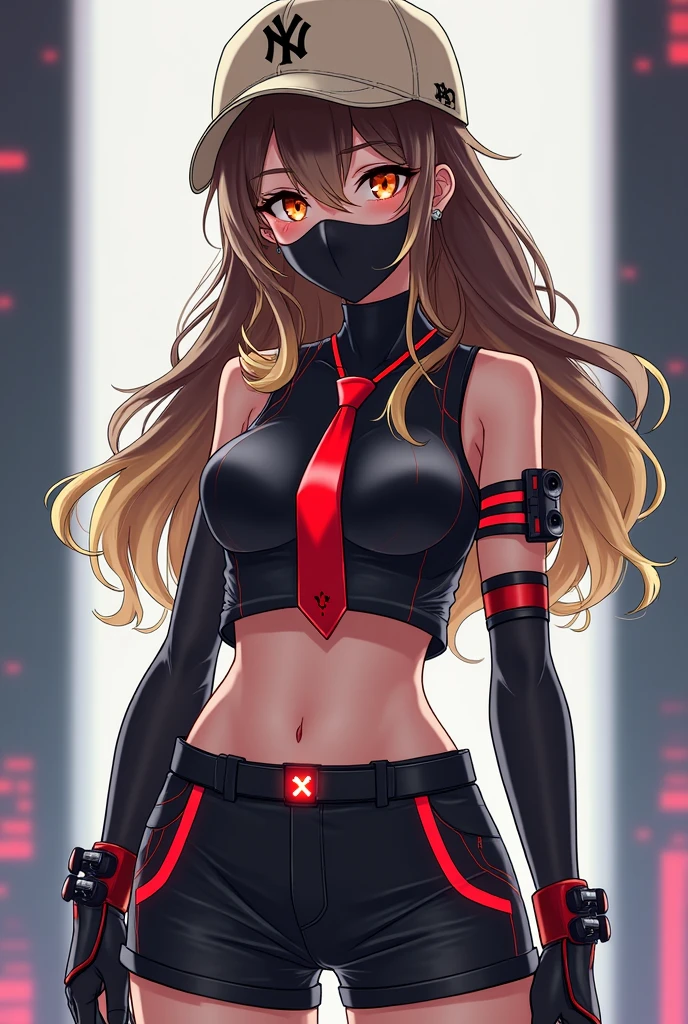 comolet body, Amber has long hair, reddish brown, gold eyes, light skin and average height. He wears a sweater-like outfit composed of dark brown leather shorts., a red hooded t-shirt, red stockings and white thigh-high boots adorned with gold linings and symbols.

Amber&#39;s accessories include a leather belt with two small pouches and her Pyro Vision., Adjunct, gloves, a small belt on his right thigh and gold-rimmed glasses. Her most distinctive feature is the headband with the large red bow that rests on her head., resembling the shape of rabbit ears. besides, His Vision has two red feathers attached below.
