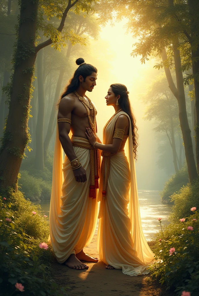Shiv and mohini together in jungle while paravti watching angrily