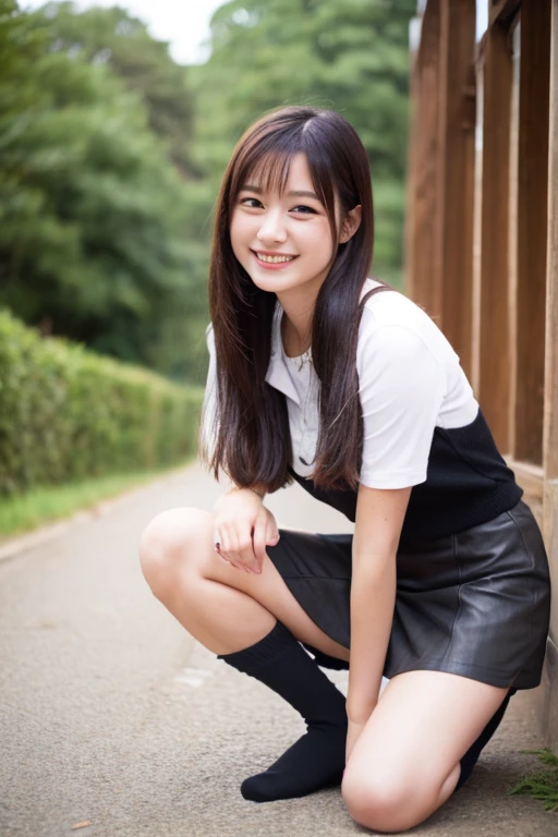 Smiling cute girl