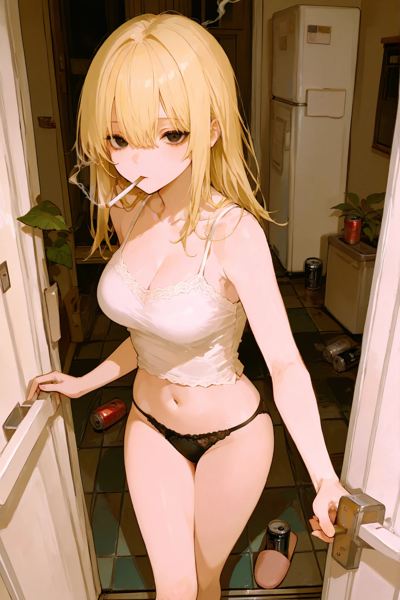 erotic sexy woman with beautiful long hair, Mature (((medium breasts,Very skinny,perfect anatomy,perfect hands,two hand,perfect :1.5))), (((Wearing a prostitution uniform ))), (((Sexy Pose,Invite her lover:1.5))), blush, nose blush, submissive, Meek, Cute, Adorable, ((Mature)),(Hotel room,Detailed,Open the door:1.5),(steam,in heat:1.5),by Alex Maleev, Professional, Canon Camera, Nikon Camera, sharp, Bokeh, Studio Quality, fish-eye lens, by Robert Capa,paizuri Gesture