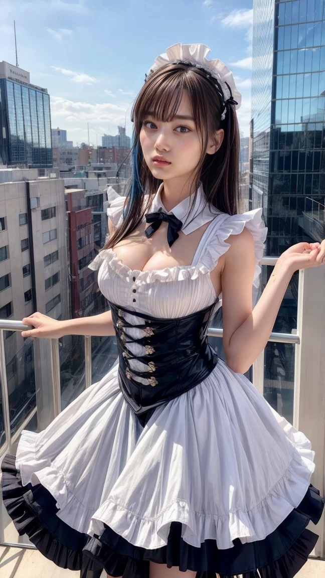 random Idol costume,(sing:1.2),(Random Pose),(Thin type),(large breasts),(random hairstyle),(Highest image quality, (8K), Ultra-realistic, Best Quality, High quality, High Definition, high quality texture, high detailing, Beautiful detailed, fine detailed, extremely details CG, Detailed texture, realistic representation of face, masterpiece, presence)