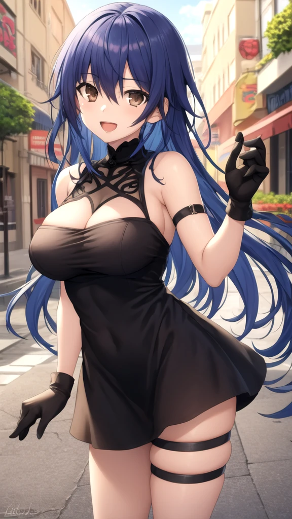 1womanl,Black hair,years ,(()),Beautiful breasts,(((sexy white and blue shiny cheongsam)))(())(((Blushing cheeks、Smile with open mouth)),(((Satin Narico))),((( portlate))),(,Crowds