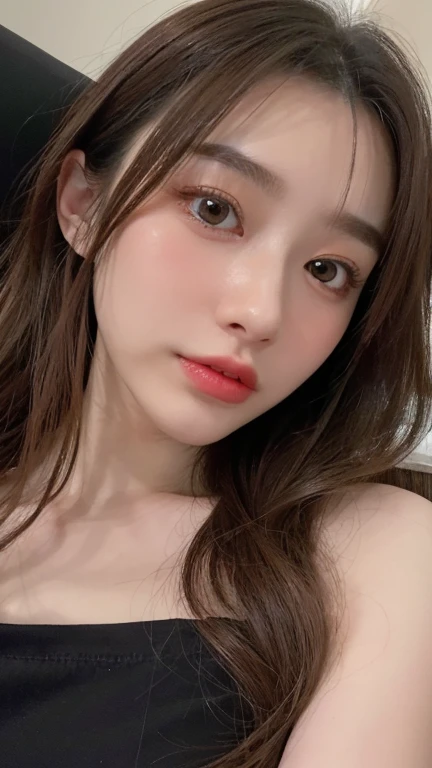 ((highest quality, 8k, masterpiece: 1.3)), sharp focus: 1.2, beautiful woman with perfect figure: 1.4, slim abs: 1.2, upper body close-up、I can see your nipples、 Close-up from the waist up、Abs are visible、(random hairstyle color: 1.2)), (naked、completely naked: 1.3), dark room: 1.3, dark bedroom: 1.2, wet body: 1.1, night、 Highly detailed face and skin texture, fine eyes, double eyelid, big breasts, You look embarrassed., Show your collarbone、beautiful clavicle、beautiful colored small nipples、Very beautiful naked、
