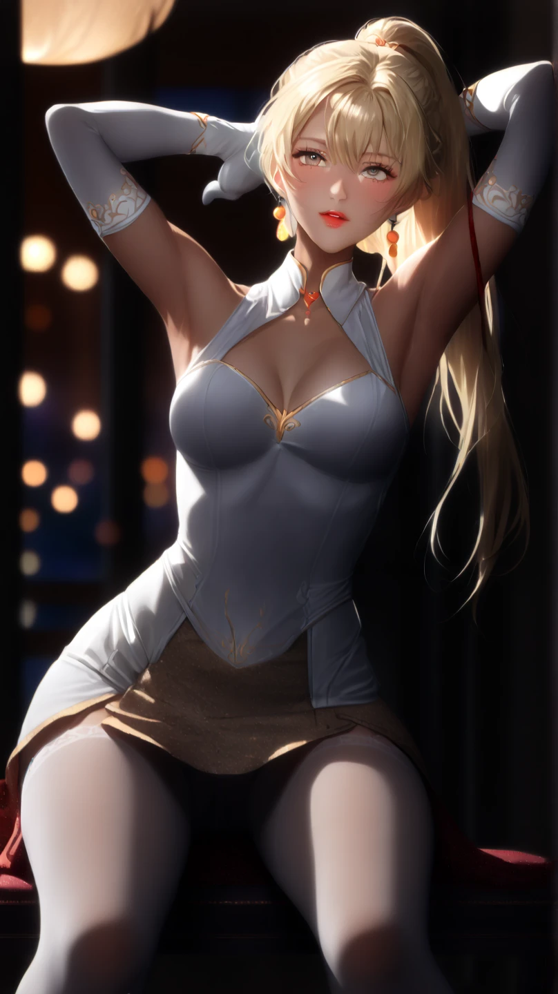 1girl in, Ahegao, From Side, Upper body, profile, Open mouth, Rolling eyes,, masutepiece, Best Quality, Highly detailed