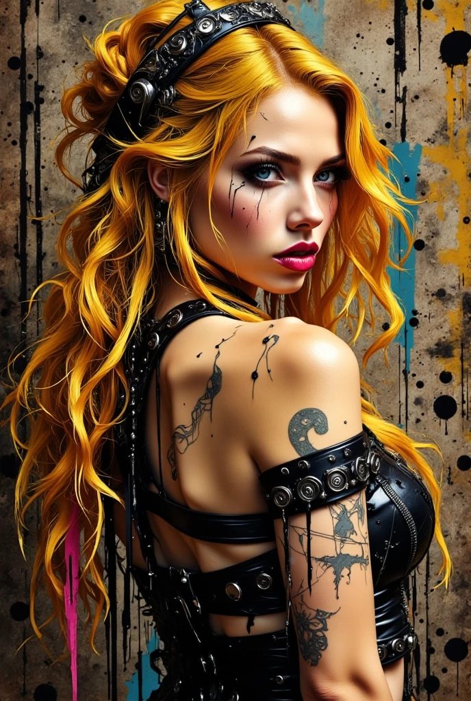 bad Girl, Mean Girl, cool Girl, by Gotik, best quality, masterpiece, very aesthetic, perfect composition, intricate details, ultra-detailed
