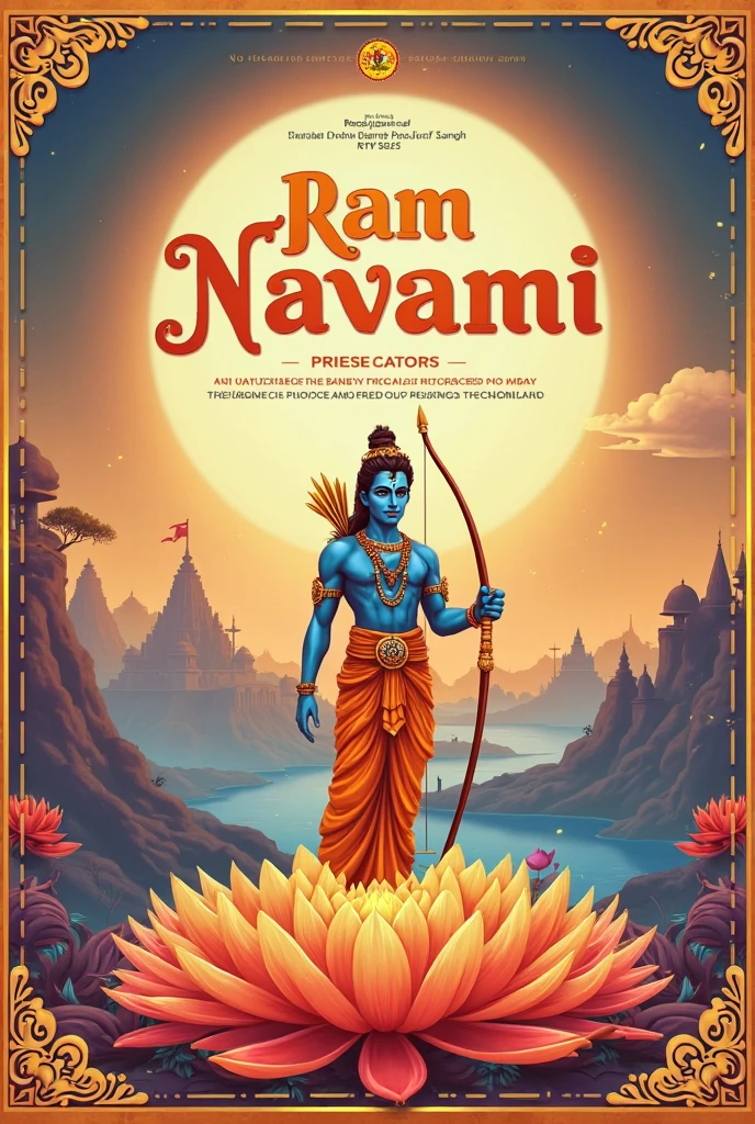 Create a poster for janamashtami with name bhumi in it