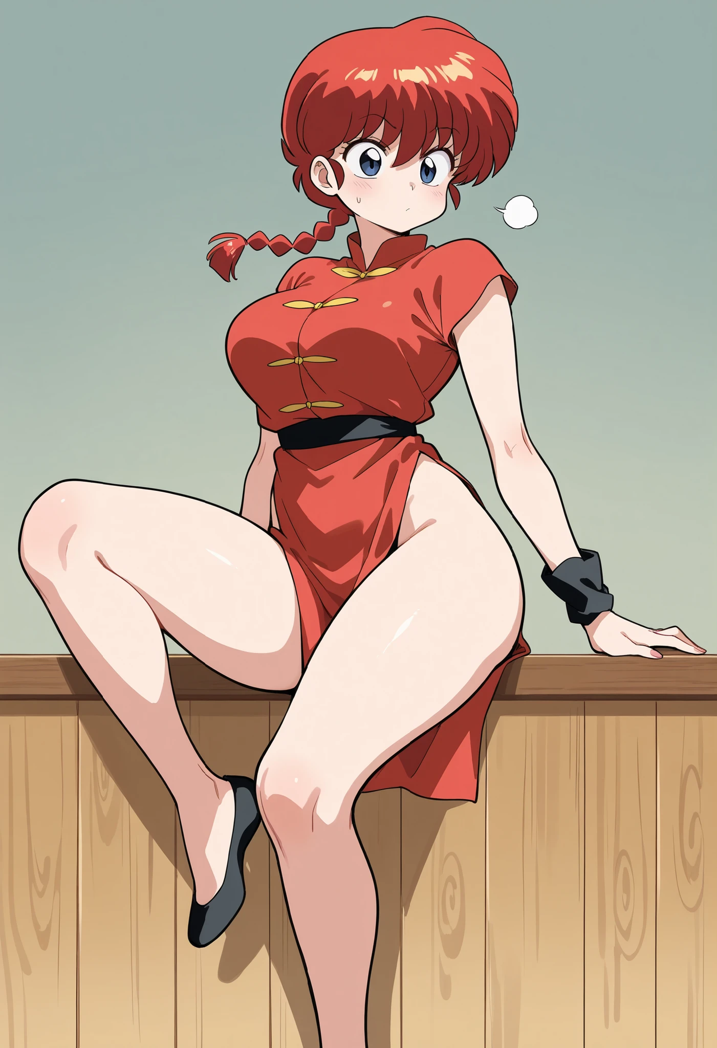 Hot Girlfriend-Style Ranma, sexy Chinese clothes