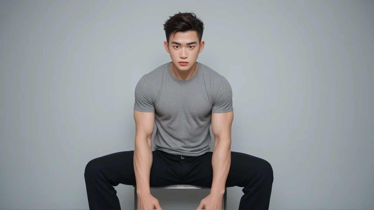 1 Handsome naked Japanese guy ,Sexy pose, A 20 year-old man wearing a Bare chest shirt and Excellent shorts stands against a white background, navy blue, navy blue, Sports T-shirt, blue, Excellent Sportswear, Gorgeous and sexy clothes, Sportswear, Short sleeve, Jinjinshen blue clothes, tall young man, Tennis Clothes, 穿着Sportswear, dark blue decorative clothing,male,Bare chest, Handsome,High,Muscles look good,hairy body,Sexy expressions, Wheat skin color,black eyes(Fine eye 1:3),Full body image, Excellent, perfect dick shape, ,Detailed you, , Big juicy ass, Open your legs
