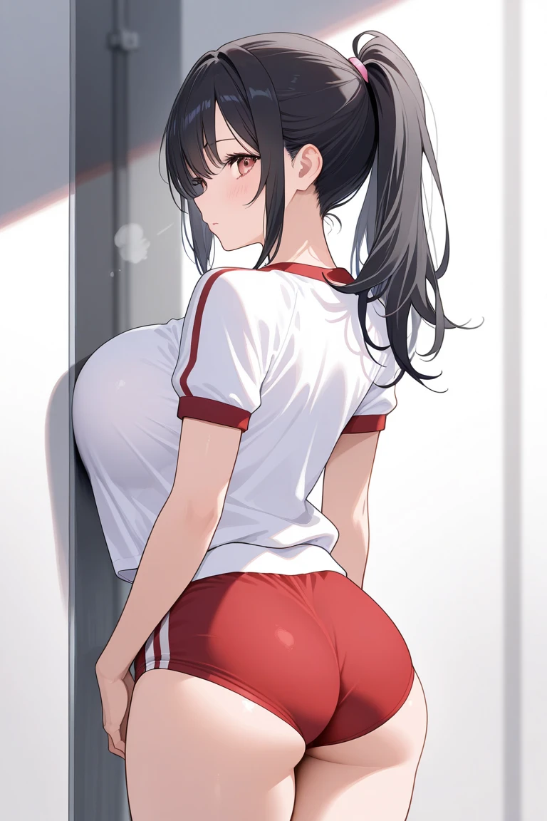 Train , hot, dark skin, brown skin, brown, sweating, sweaty, big ,brown skin, dark skin,tan, flustered, gym clothes, taking the train to gym, blush, black clothes, brown hair, long hair, headphones, brown skin, tan, darkskin, gym clothes ,big , headset, white pink shirt, side ponytail, sexy body, ass, booty, huge ass, back view, big , massive breasts, embarrassing, embarrassed, huge breasts, train, standing on train, inside train, adult body,brown hair huge breasts, sexy adult woman, ass black shorts, biker shorts, black biker shorts, inside train, standing inside train, bikershorts. pink headphones, headphones, , sexy woman, pink eyes,, darkskin, brown skin, huge breasts , brown skin, dark skin , big boobd , curvy woman, crowded. Crowded train, crowded, train, sweat, sweaty, sweating, nipples, nipples thru clothes, ass, see through clothes