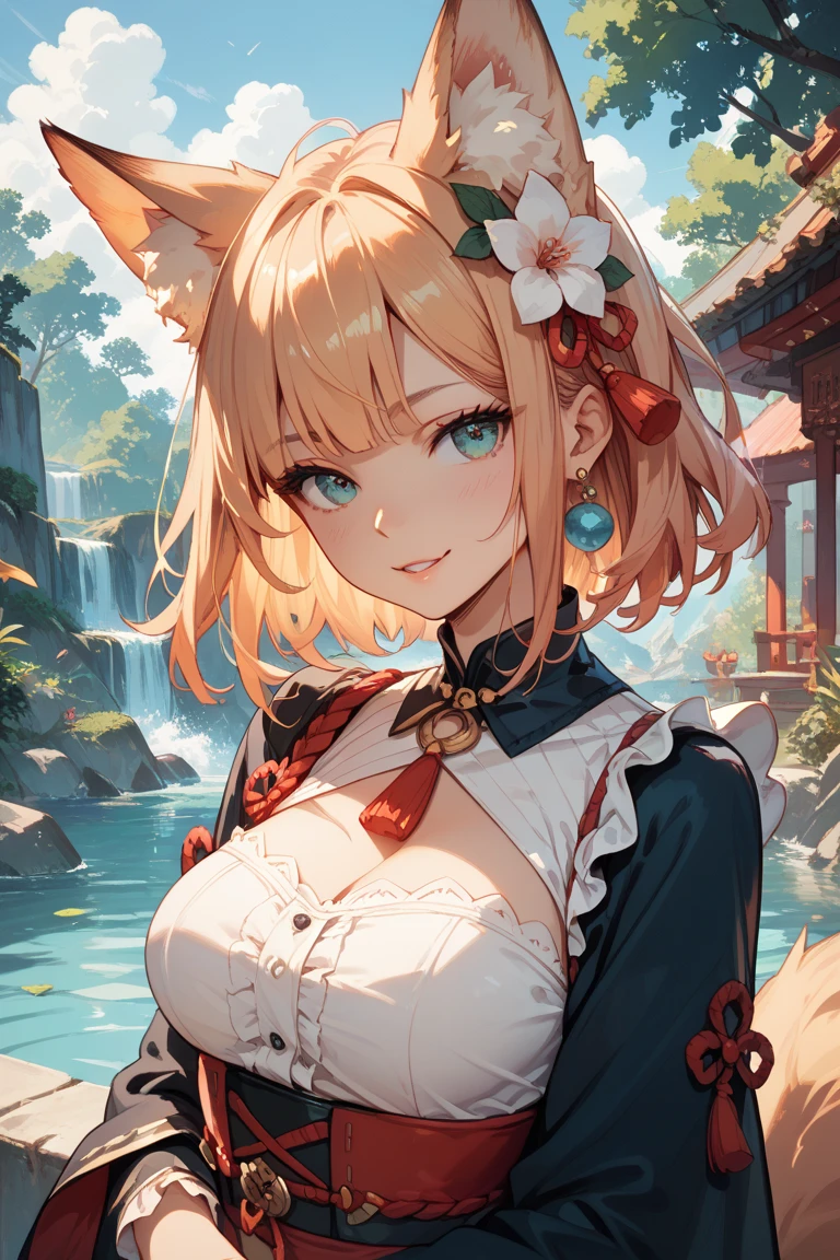(NSTDA.:1.2), (10, beste-Qualit, master-piece: 1.4), ultra-high resolution, (lifelike, photorealistic portrait: 1.48), 20 age, Cute Girl, (See through the bikini beetle), Famous Japanese actors, beautiful clear eyes, G Cup Big Breasts, Is your hair long?, Love Fox Ear, Head tilt., cowboy shot, from the side, looking at the audience, expressionless, Beautiful lake, Zeiss 150mm F/ 2.8 Hasselblad, Beautiful cherry blossom forest, Whole body, foot, Ultra-Wide Angle, The backyard is a beautiful sea........................................ ,