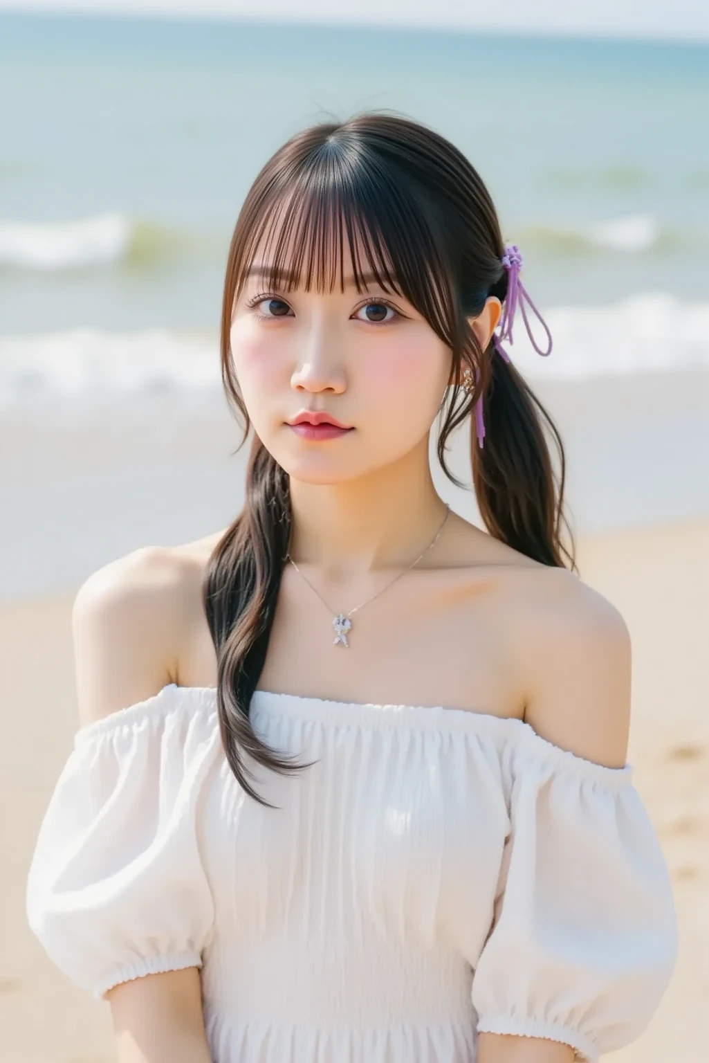 pretty girl,, Two beautiful japanese girls、 , gorgeous japanese model, long twin tails、diamond necklace、earrings、Lovely lady, japanese goddess, gorgeous young japanese woman, japanese girl, nude、japanese girls, beautiful sexy woman photo, beautiful goddess, Beautiful Japanese junior high student, amazingly cute、Eyes that invite,beach