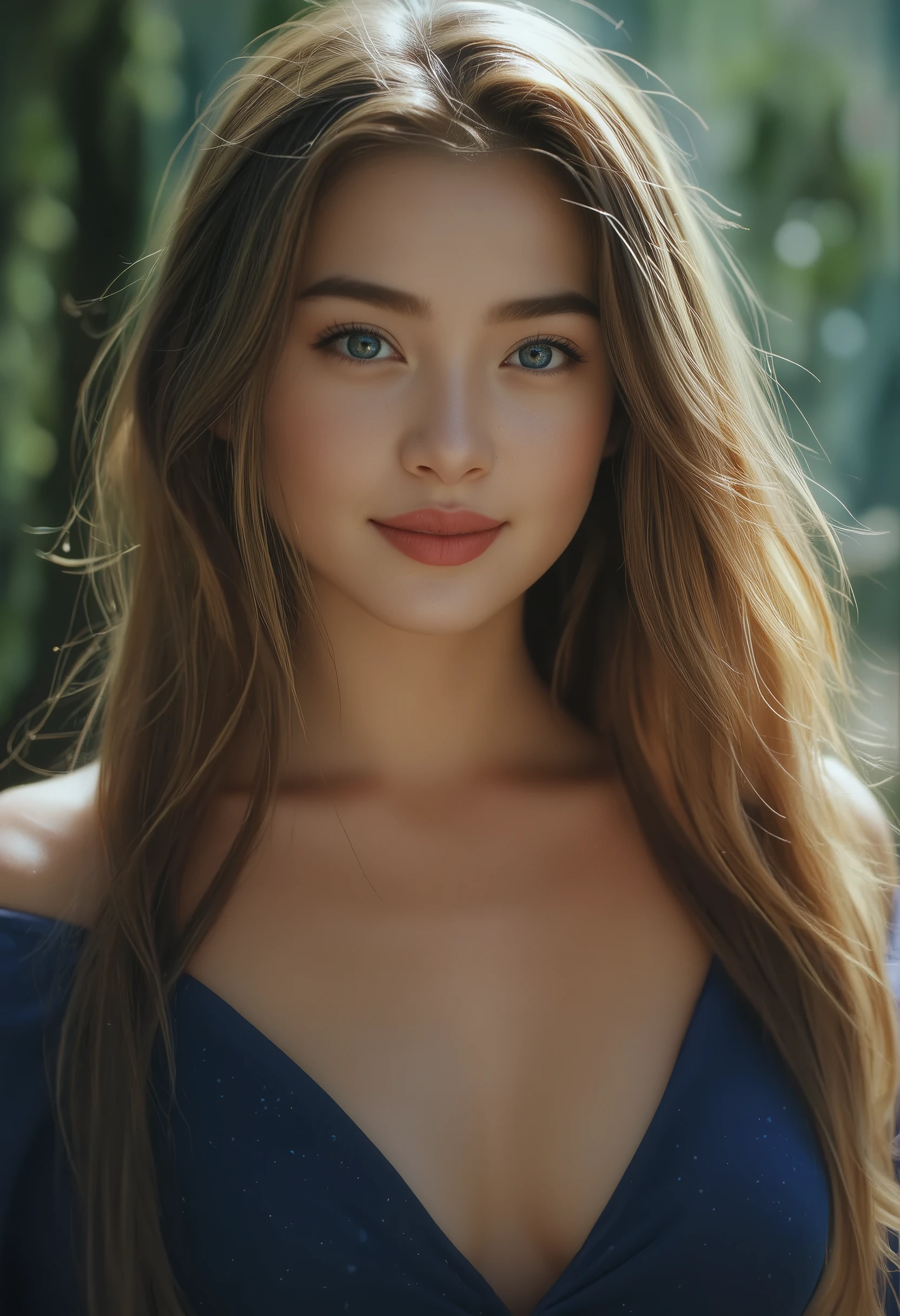 born, analog, Nikon Z85mm, award-winning glamour picturesgraph, (( best quality )), ((masterpiece:1.5)), ((realistic)), Shining rays, high resolution, Detailed facial features, very detailed, clear focus, smooth , Midea, very detailed view, Extremely detailed body, Highly detailed skin, VERY DETAILED CLOTHING, octane rendering, pictures_\(ultra\), pictures-realistic, Post-processed, ( max details:1.8), Realistic shadow, Roughness, Real Born Life, ultra realisic, pictures realism, a pictures of a, 8K ultraHD, a pictures of a, high resolution, detailed, sharp focus, radiant light ray ), (Rosie Huntington=Whitely:1.5), viewers sitting and cumming, alone, ( Ocean Blue Eyes :1.9), (bright Blue Eyes:1.6), (Long wavy blonde hair:1.7), (Hourglass Body Shape:1.7), ( Perfect Medium Breasts :1.4), (Beautifully Detailed face:1.8), (well-defined cheekbones:1.5), (smirk:1.8), (picturesshot:.1.6), (supermodel:1.4), seductive smile, mesmerizing gaze on the outer corner of the eye, Sexy Smile, lustful expression, close-up shot, close-up portrait. wearing a blue low cut dress, sexy model , fashion picturesshoot, Professional Posing.