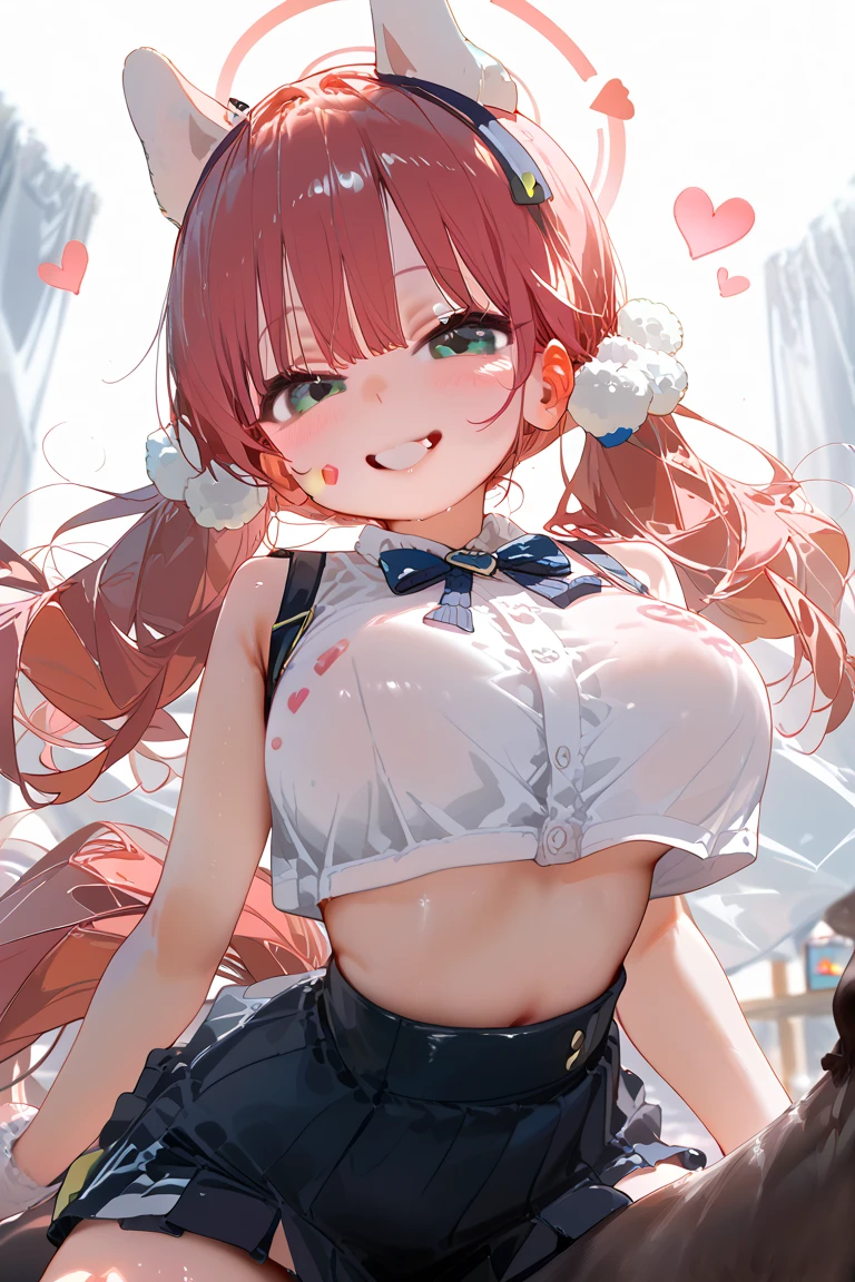 One girl、beautiful girl、Cleavage、blush shyly、My skirt was blown up by the wind、High resolution、8k