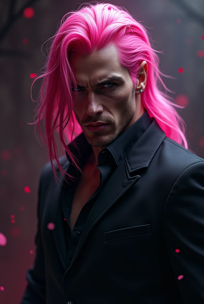 A effeminate, young-looking male vampire, random hair & eye color, wearing random modern female clothing