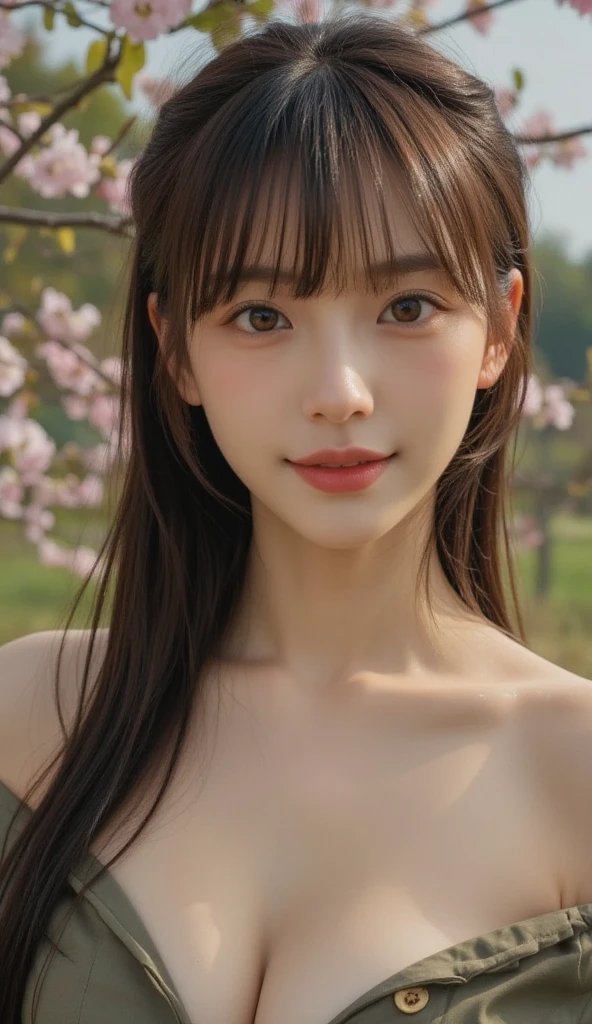 (((Exposing breasts 1.6))),(((Exposing breasts 1.6))),(((Exposing breasts 1.6))),masterpiece, Highest quality, 8k, Absurd, Beautiful medium long bob hair,Woman in her late 20s, That shy expression is cute, （Sensual Style）,(（Seven episodes were filmed.............1.4）), (Nude 1.5), No makeup, The near road and the far road, Written boundary depth, Surreal, High resolution, photograph, Sharp focus, Face lamp, Dynamic Lighting, highest detailed, ,Extreme detaileds、Super detaileded、detailed、Real Skin、elegant features、Positive and optimistic、（The background is a colorful flower field)
