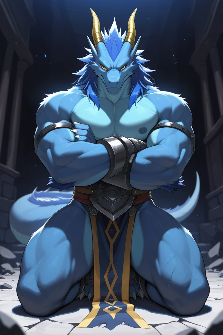 Digital Monsters,Digimon,Exbuimon,Big cock,semen,muscle,body is blue,A black X pattern in the center of the chest.