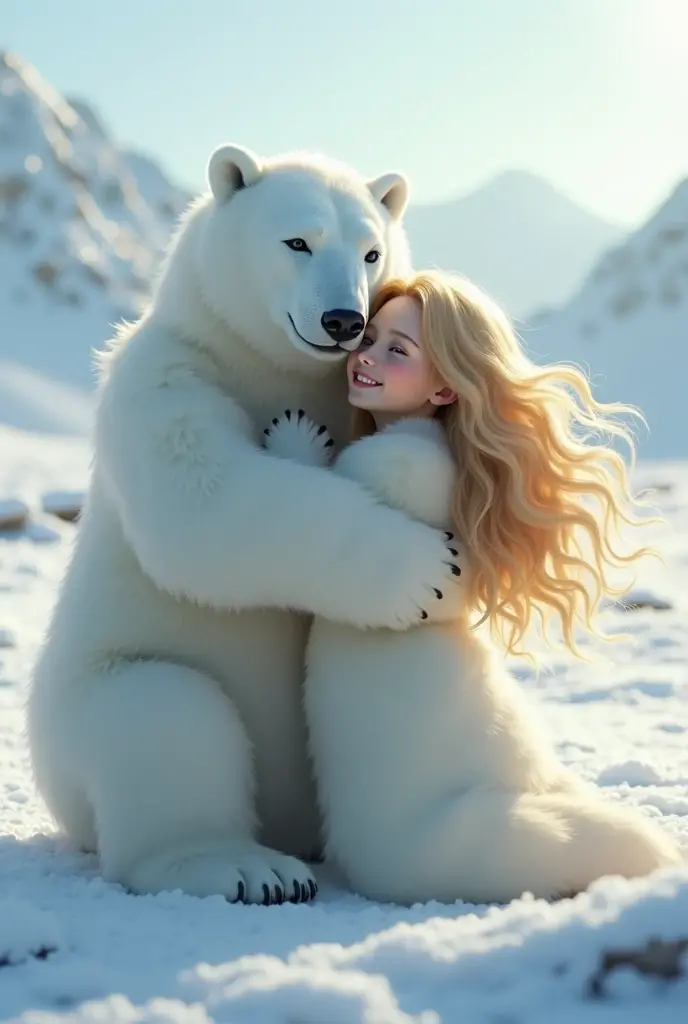 Star Wars giant wampa monster carries faint limp topless beautiful horny aroused pregnant pink thong little young blonde teen girl in his arms embrace cuddling nsfw kissing