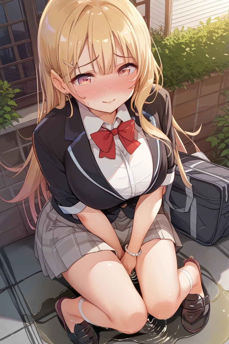 (mature female, milf:1.4), thick thighs, happy, smile <lora:hoshino_ruby-10:0.8>, hoshino_ruby, long hair, shirt, bow, one side up, long sleeves, jacket, white shirt, school uniform, bowtie, collared shirt, blue jacket, red bow, skirt (garden, outdoors)
masterpiece,(best quality),extremely detailed,illustration, solo, vivid color, beautiful, small details, ultra detailed, intricate, beautiful lighting
((crossed legs)), leg_focus, foot focus, sitting on chair, chair, sitting, looking down, looking at viewer, seductive smile, long legs, femdom, long_legs, 1girl, cowboy shot, (from below), milf, adult, close up,