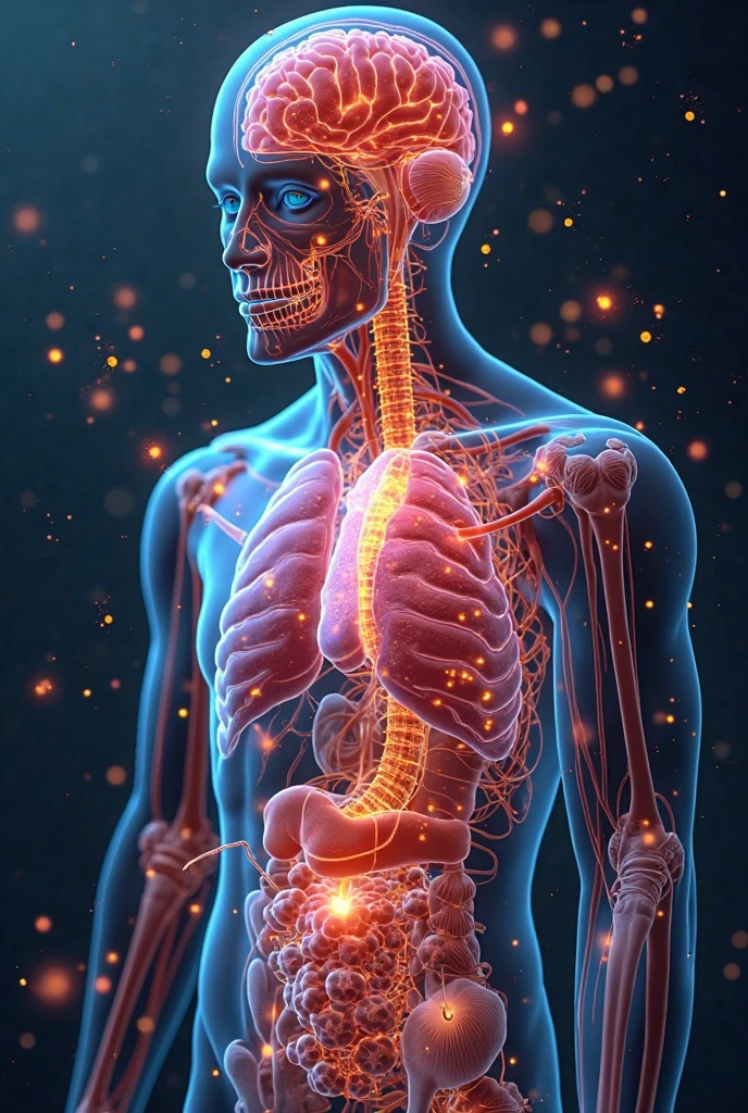Intricate detailing, ultra realist, high saturation, cinematic light, 35mm raw photo tranzp, visible organs, visible bones