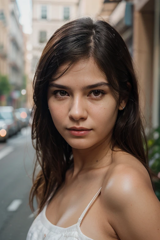 a portrait of a Girl from Italy