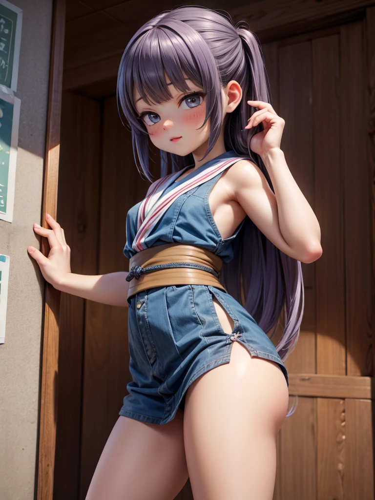 Female Athletes, ((masterpiece, Highest quality, Best image quality, High resolution, Realistic, RAW Photos, 8K)), ((非常に詳細な CG 統合 8K 壁紙)), (Huge and stunning goddess shot, Very hot and sexy, Incredible beauty, Perfect proportions, Beautiful body, (((Slim body beauty:1.4))), Female Athletes on the track, Female Athletes, shoes, Sweaty, Outdoor, On a very hot day, Keep your hands on your hips、stand with feet apart, Look up at the sky, From behind, Amidst enthusiasm and cheers, With the right hands and fingers, Detailed skin and sweat,(((Showing off pussy)))、With bangs、Dynamic pose、Place your hands behind your head, Exposing your armpits、((Blue sky and white clouds))、With bangs、(Spread your legs:1.3)、Staring straight into the camera completely naked,(((Showing nipples)))、Small breasts、Small nipples、(((Dynamic pose)))、(((Fighting Pose)))、(((Competition pose))),(((Showing off her pink nipples))),(((Showing off her pointy nipples)))、(((Look at me naked)))、(((Look at me more closely, naked.!)))